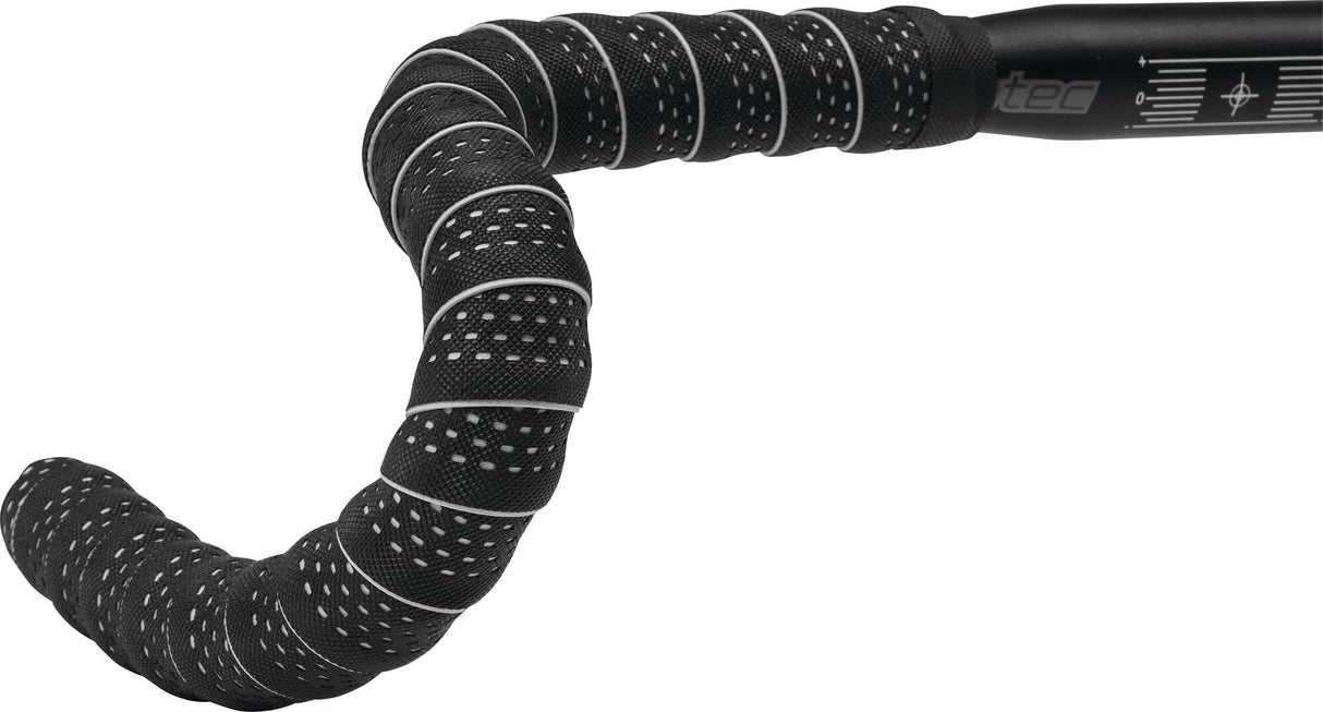 Ergotec stuurlint san remo bar tape san remo pu+gel,black grey