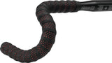Ergotec stuurlint san remo bar tape san remo pu+gel,black red