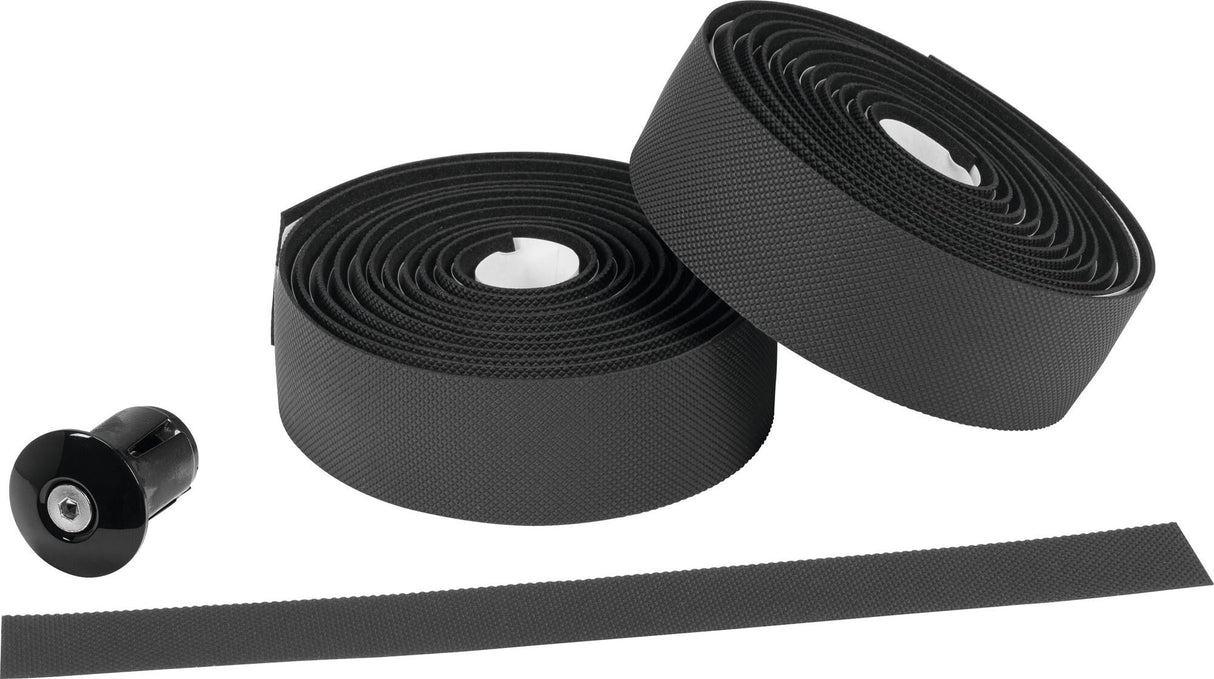 Ergotec stuurlint "vigo" bar tape ergotec vigo pu+gel, black