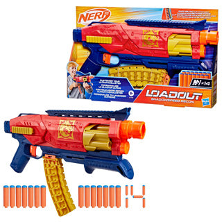 Nerf-lading schaduwsnelheid verkenning