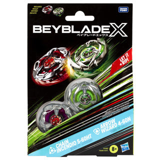 Beyblade x dual pack assorti