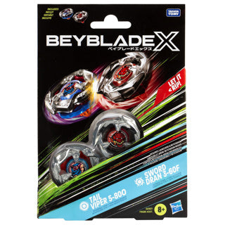Beyblade x dual pack assorti
