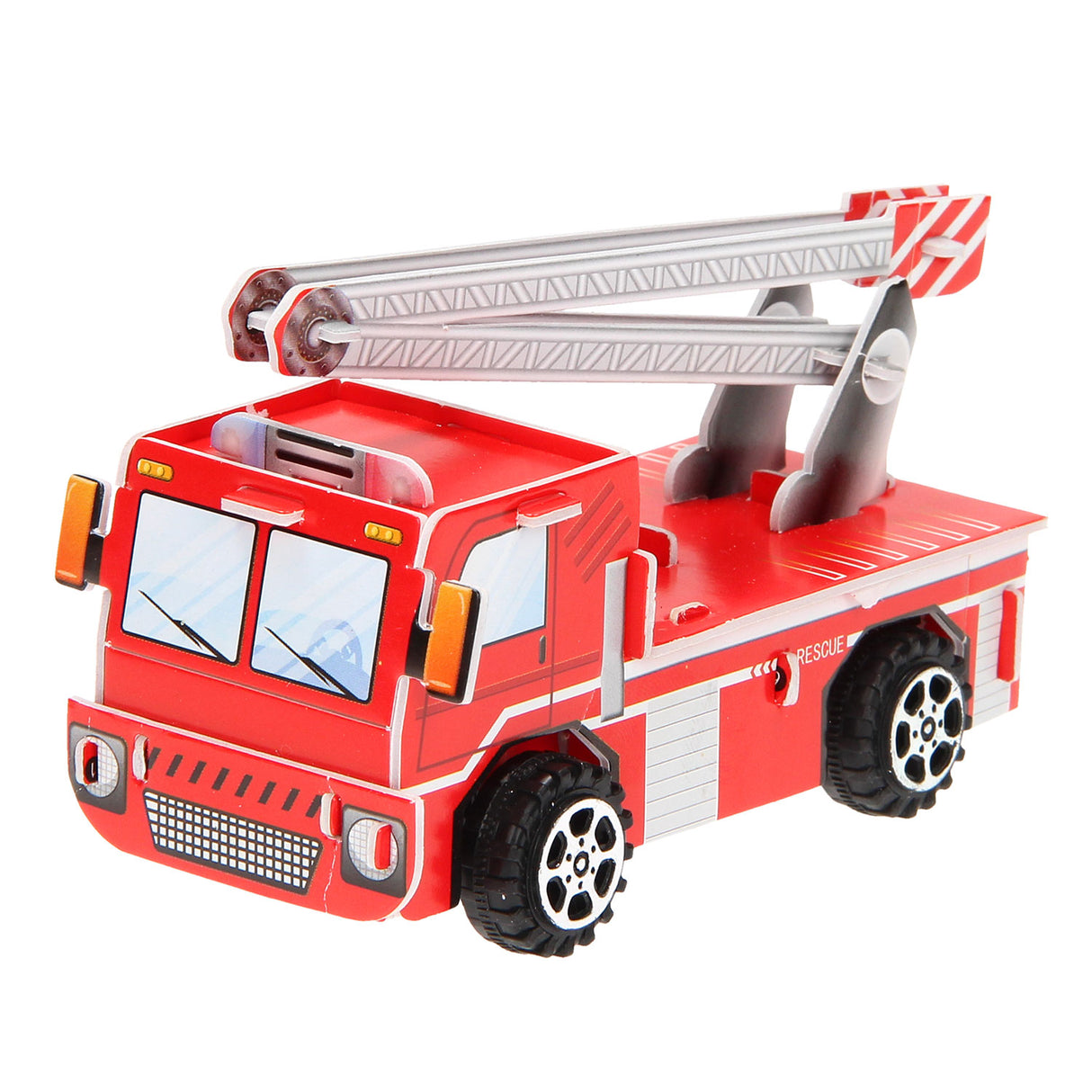 3d puzzel brandweerauto