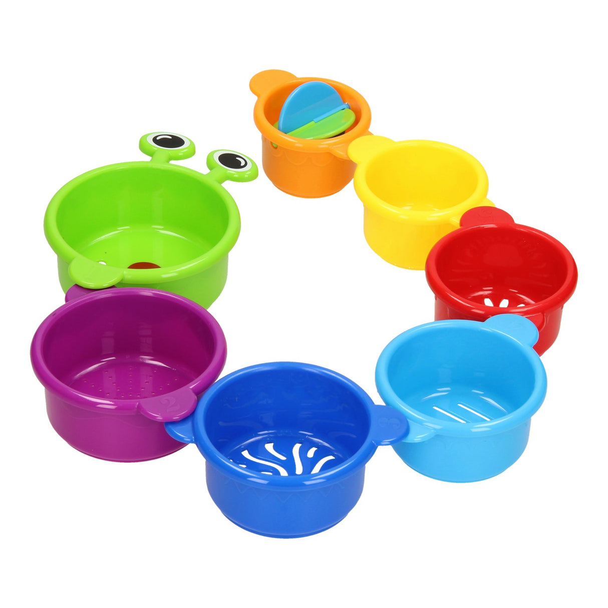 Stapelbekers Rups Deluxe 7dlg.