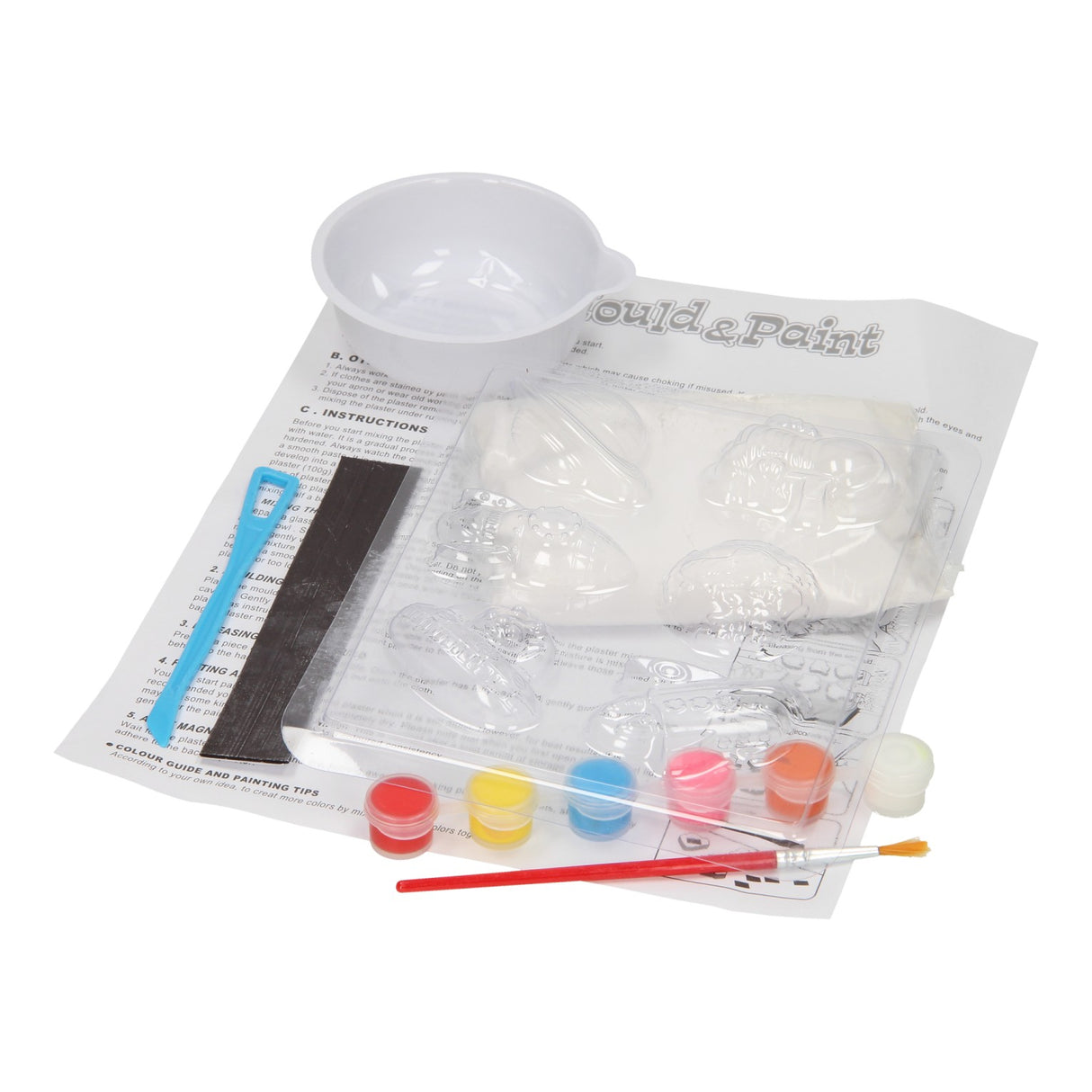 Gips gieten magneten - ruimte