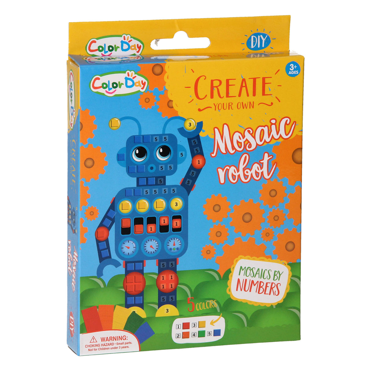 Maak je eigen mozaiek robot
