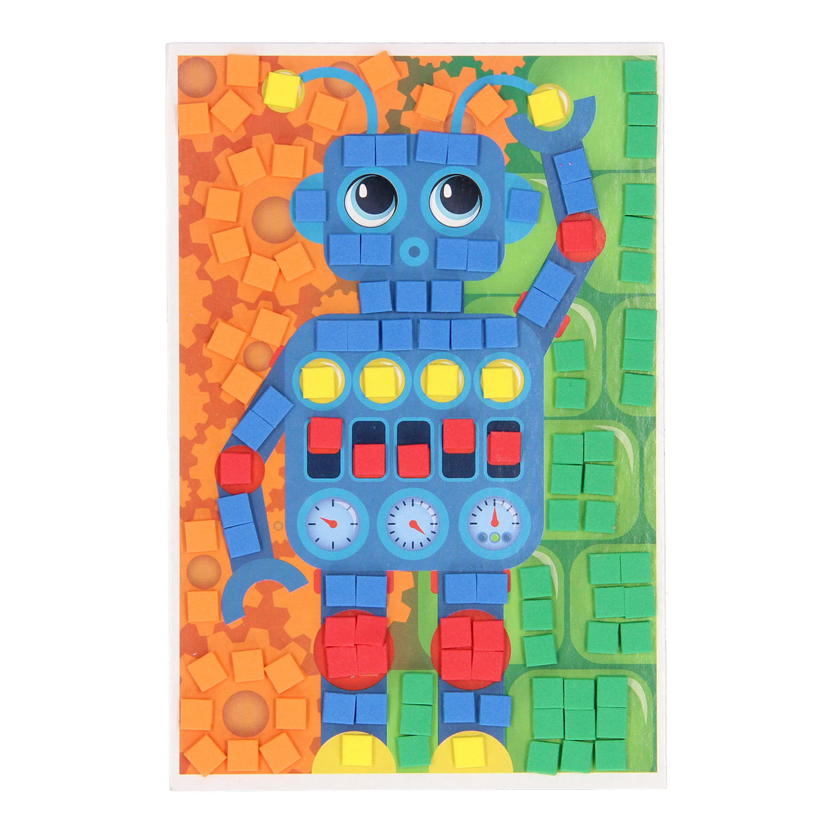 Maak je eigen mozaiek robot