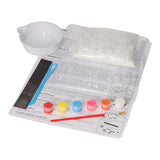 Gips gieten glow in the dark magneten - dino's