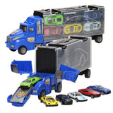 Opberg autotransporter - blauw