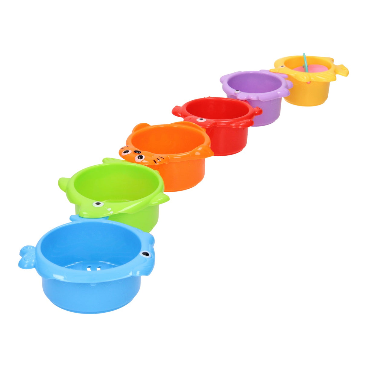 Stapel Badbekers Dieren 6dlg.