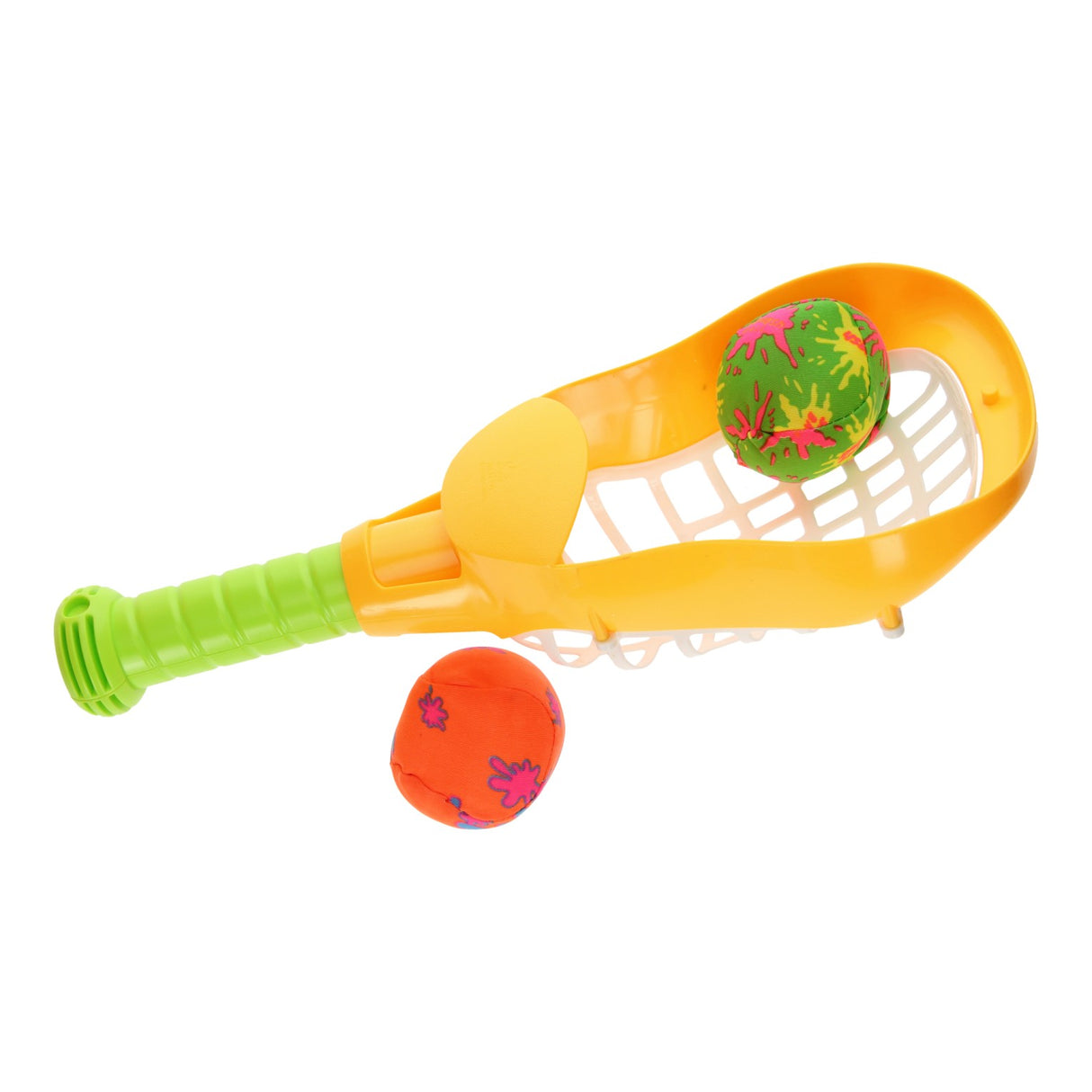 Vangracket met waterballen