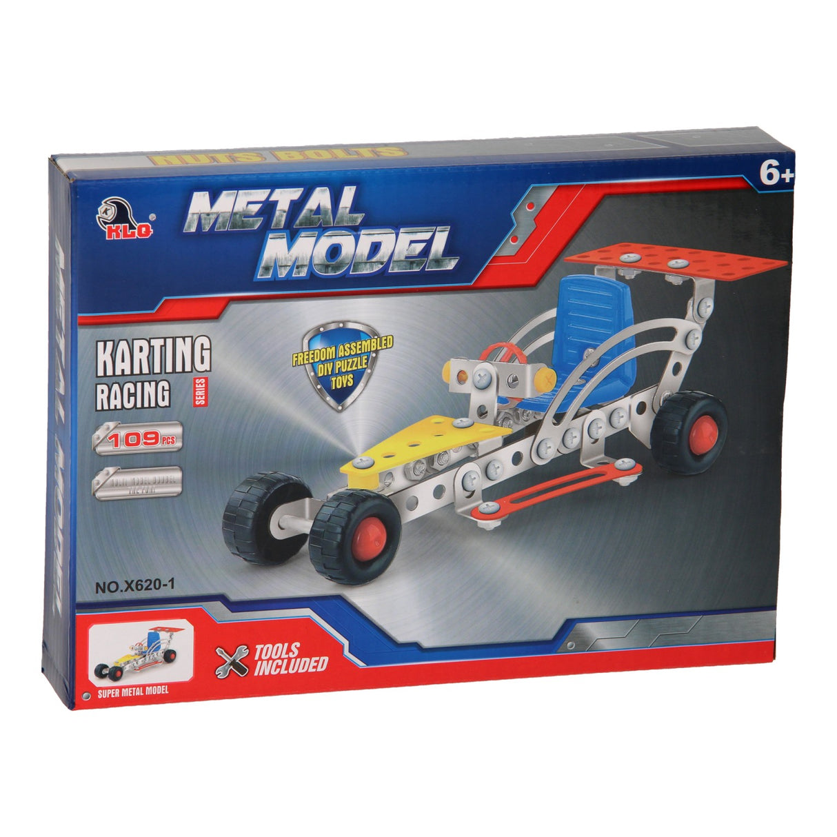 Constructie metaal raceauto, 109dlg.