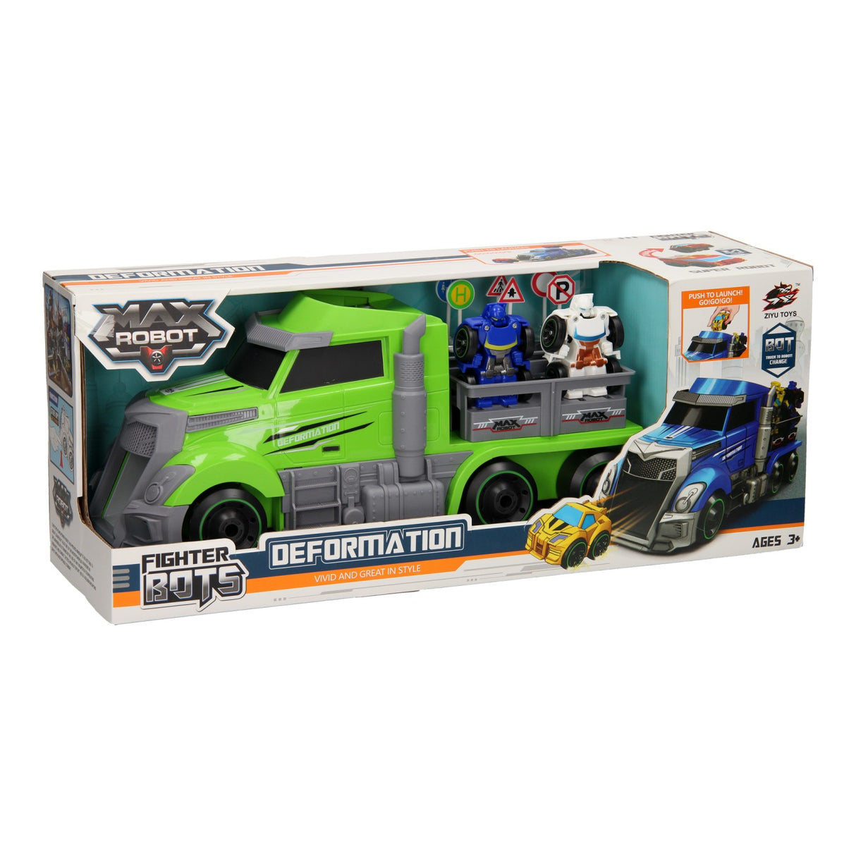 Max robot Max Robot Transformeerset Mega Groen