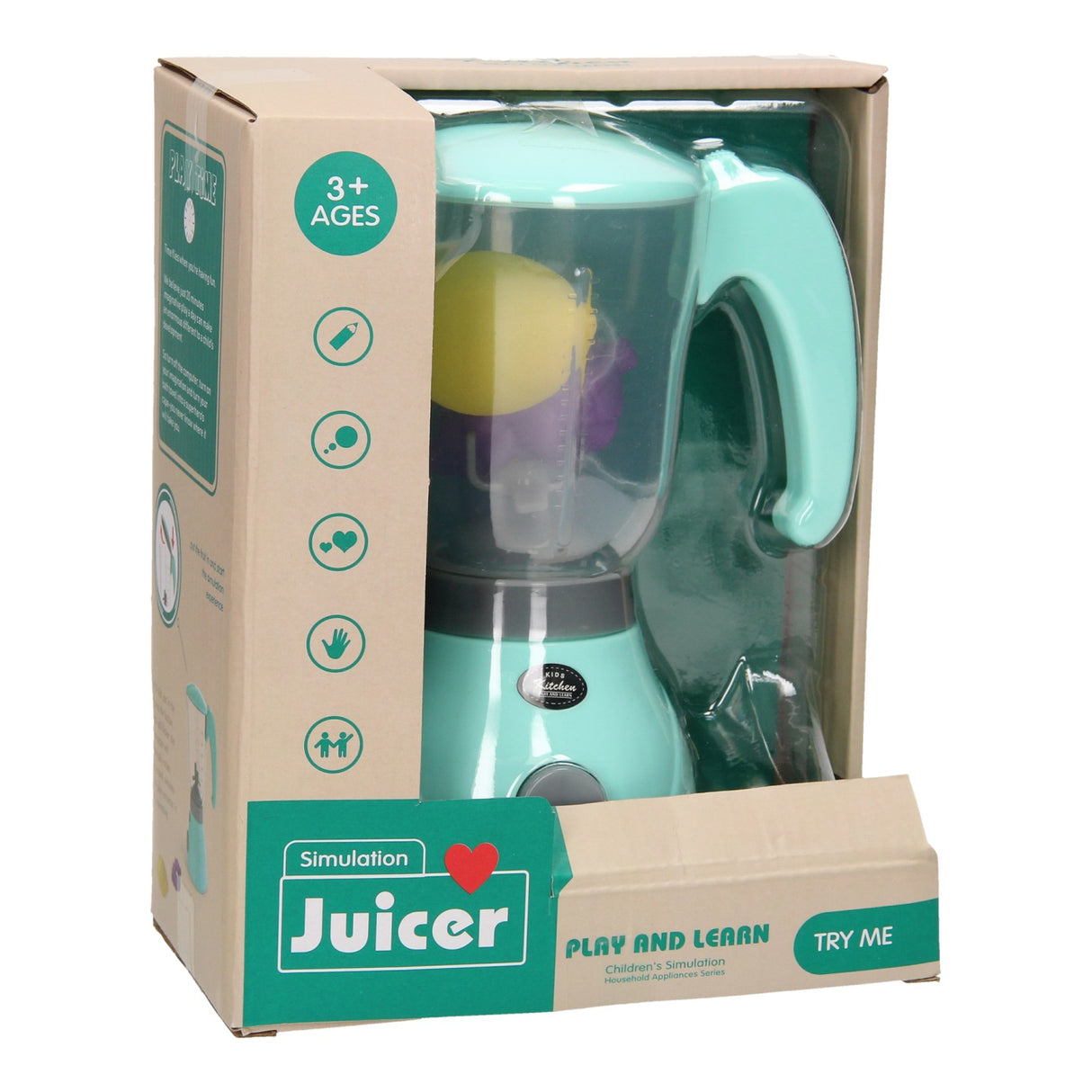 Speelgoed blender met fruit