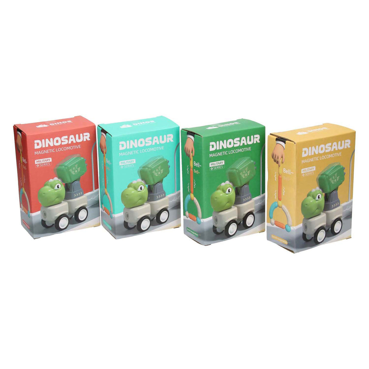 Magneetset dino, 8dlg.
