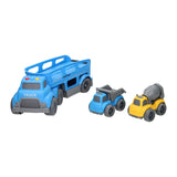 Transporter werkvoertuigen met geluid - blauw
