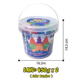 Modelling zand in opbergbox, 2 x 450 gram