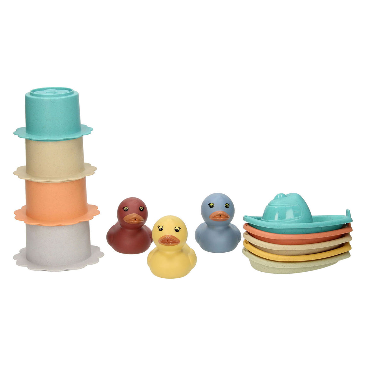 Set badspeelgoed pastel, 12dlg.