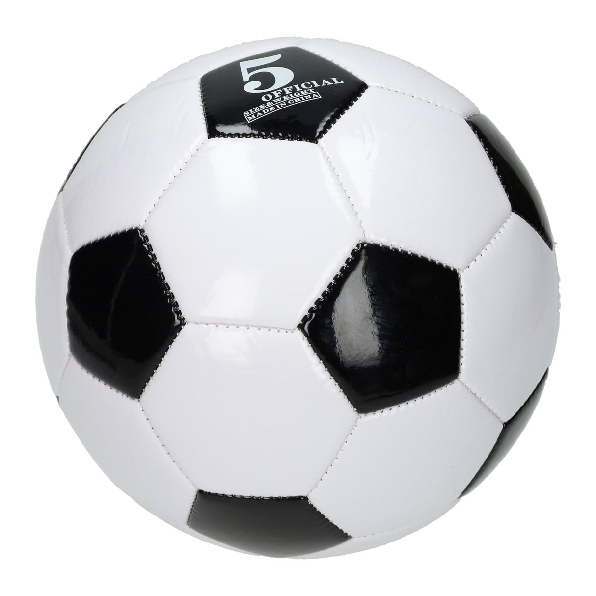 Voetbal zwart wit