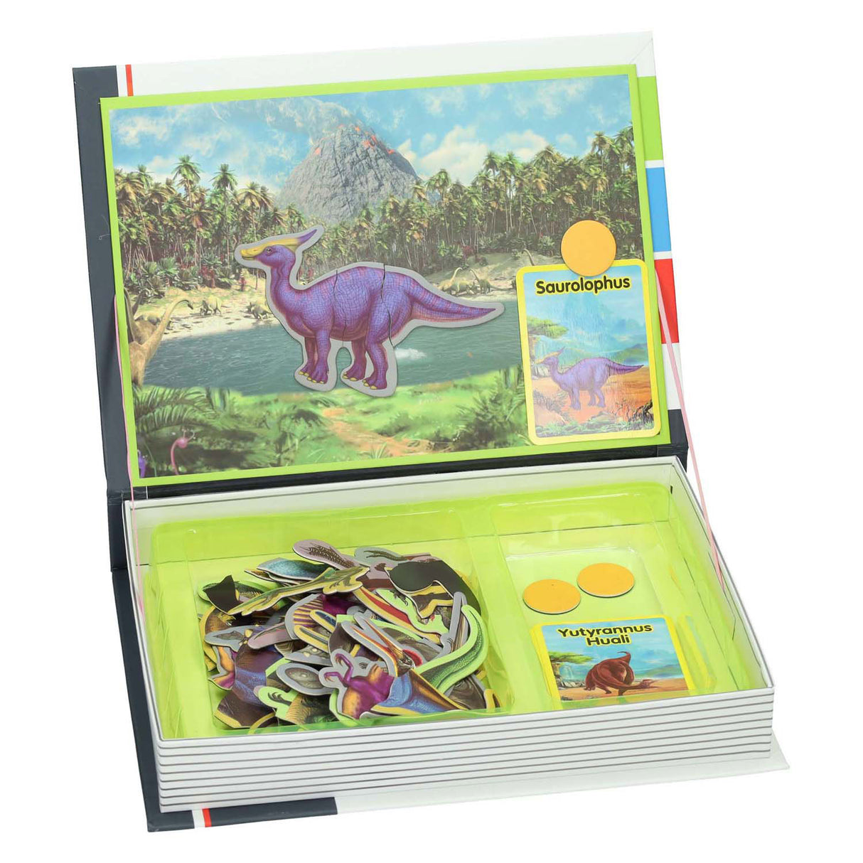 Magnetische koffer dino