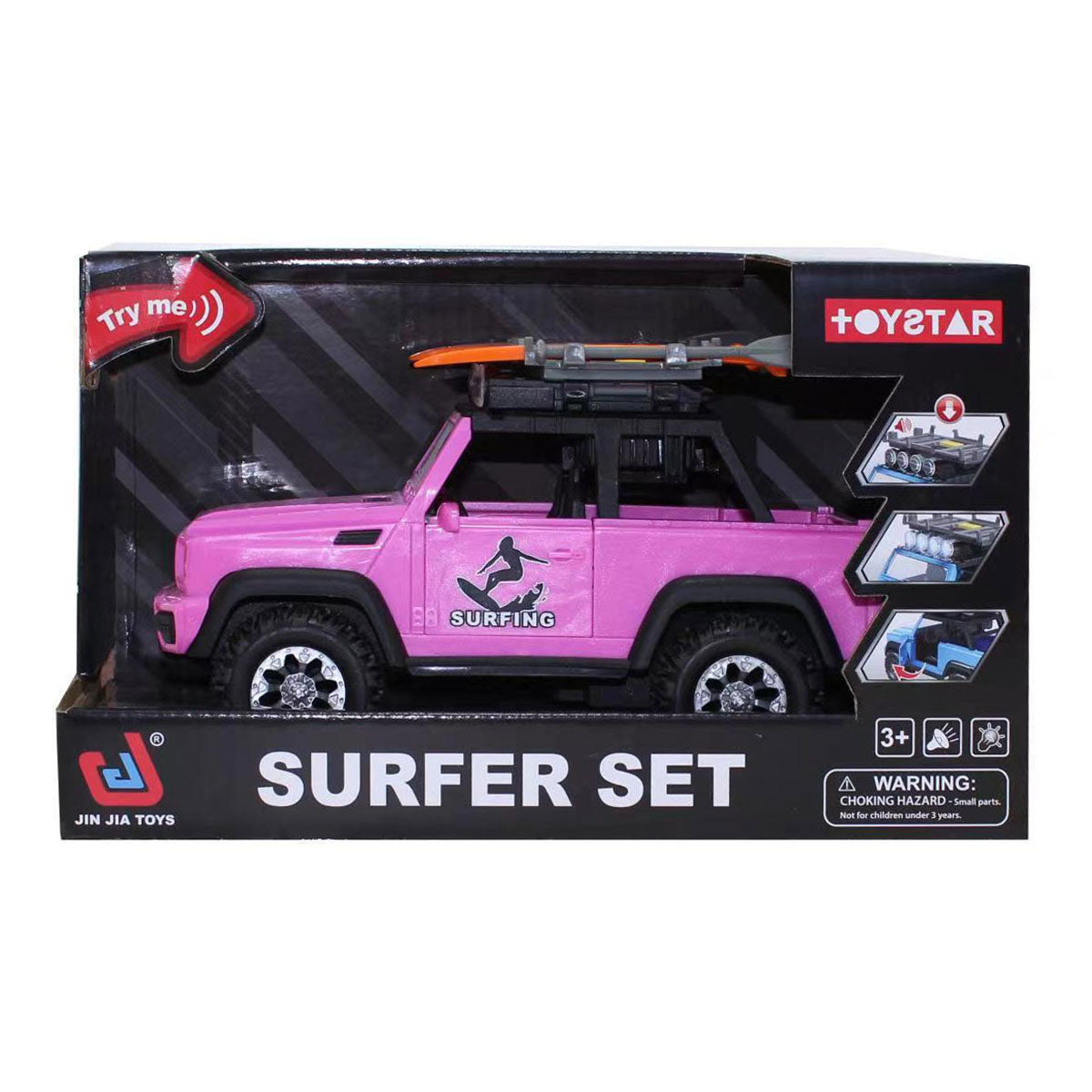 Surfset jeep licht geluid
