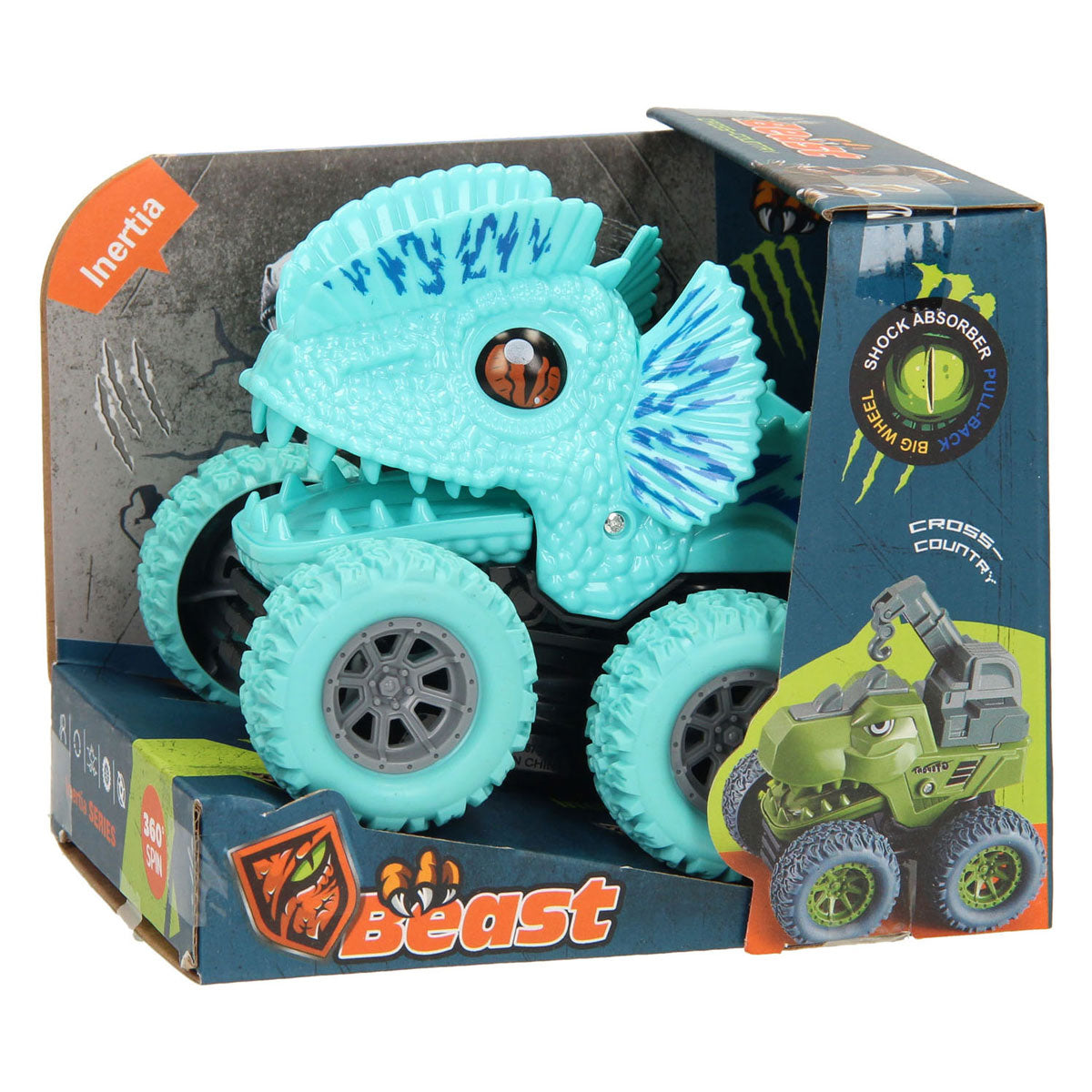 Dino monstertruck 360 graden