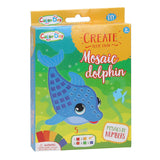 Mozaiek dolfijn maken