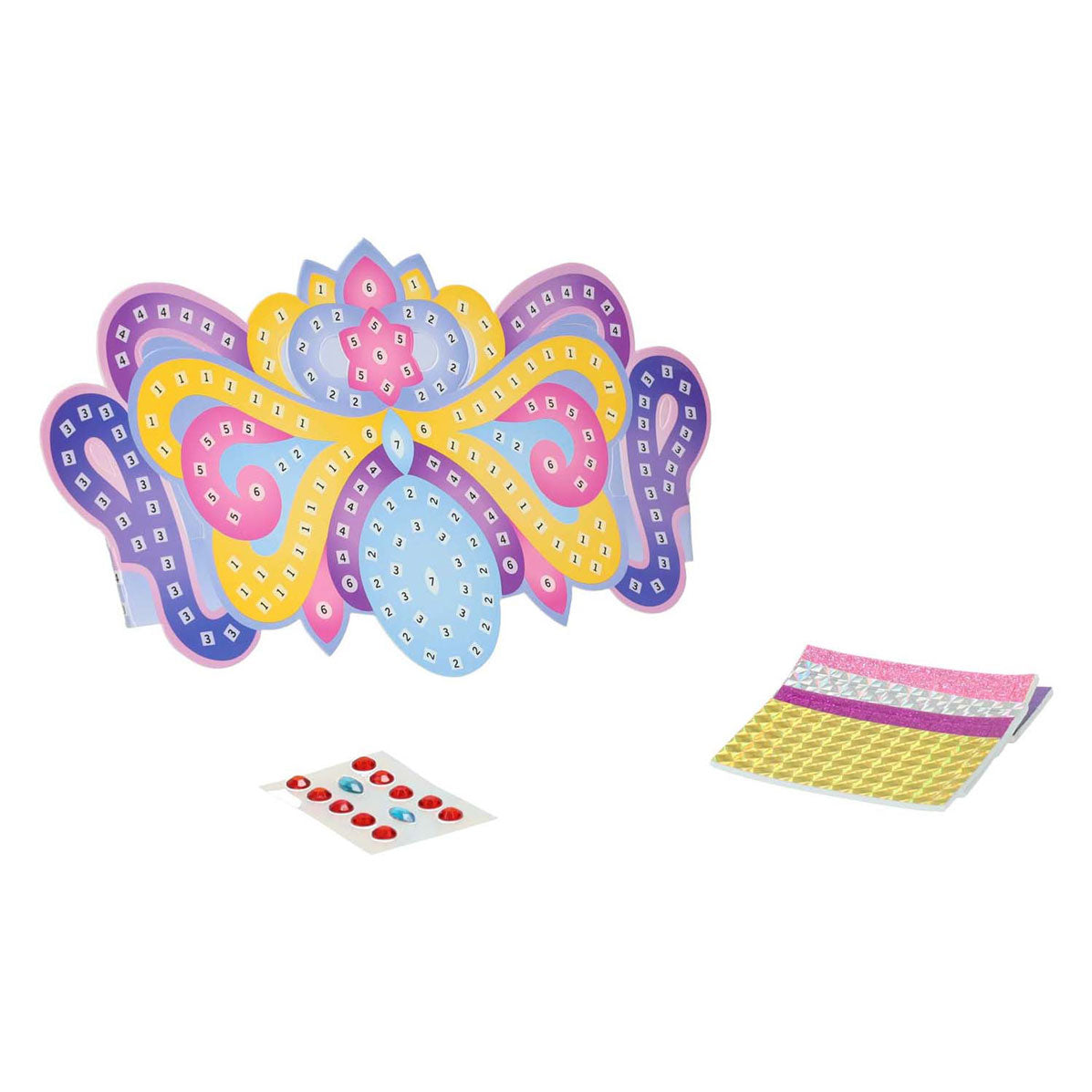 Mozaiek tiara maken