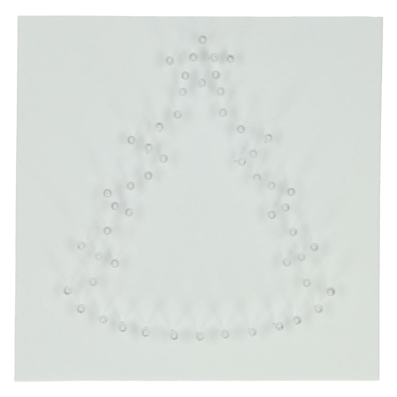 String art kerstboom met led lampjes