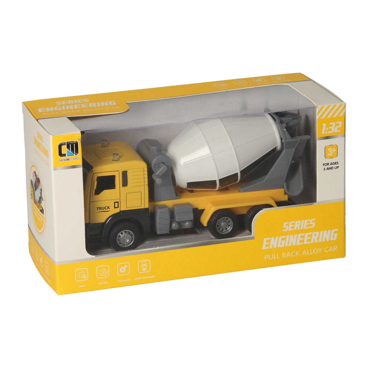 Cementwagen licht geluid
