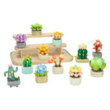 Bouwset bloemen etalage