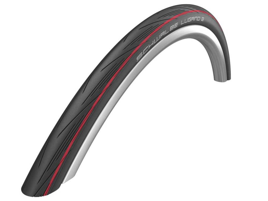 buitenband Lugano II 28 x 1.00 (25-622) zwart rood
