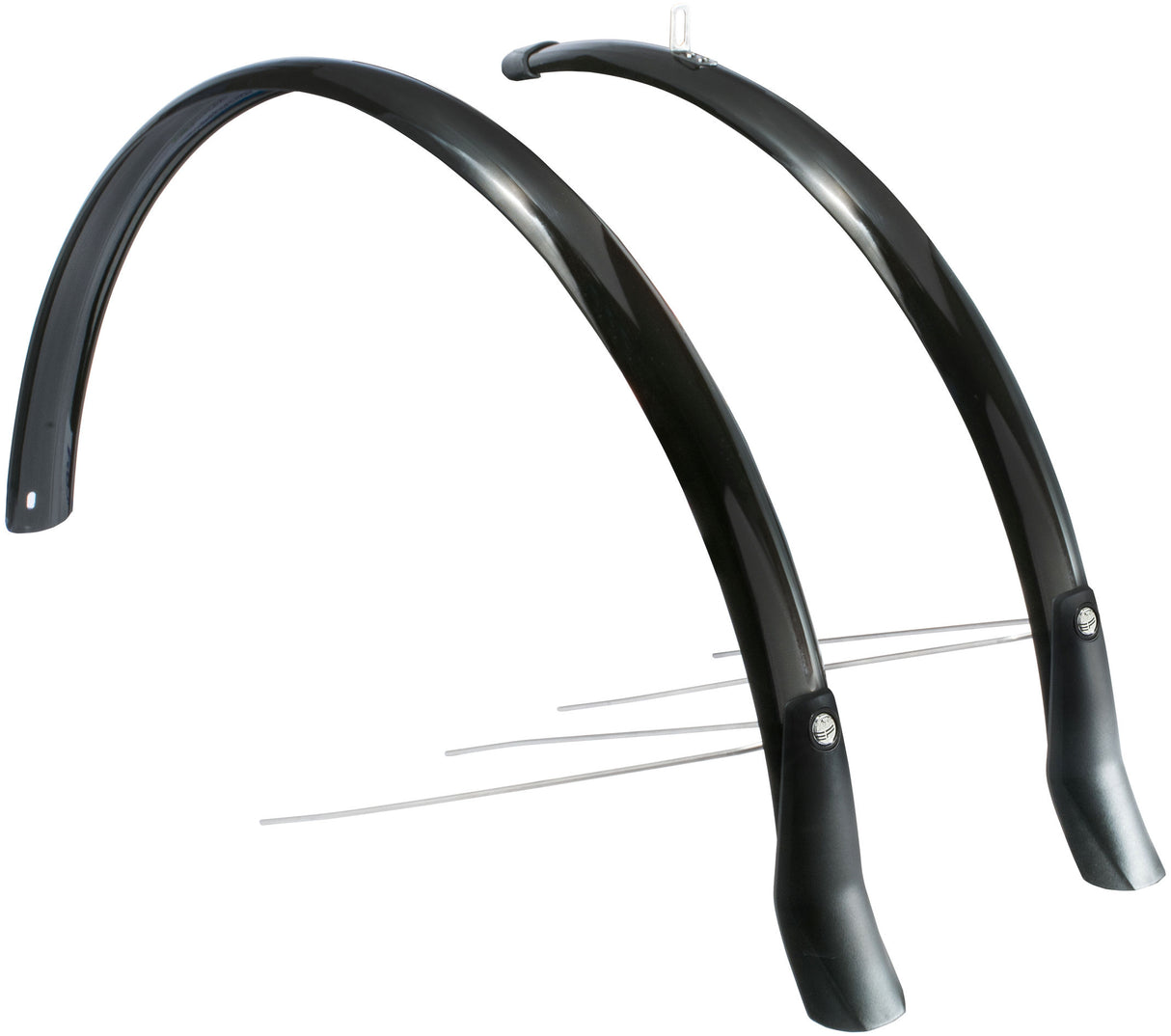 Eurofender Spatbordset Snello 28 x 51 mm zwart