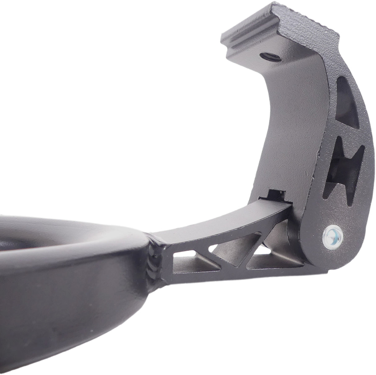 Edge Middenstandaard 28 Double 2-poot 30cm aluminium zwart