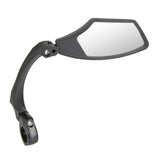 M-Wave Fietsspiegel links 110 x 55 mm zwart