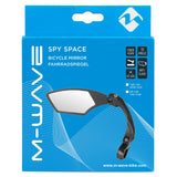 M-Wave Fietsspiegel 110 x 55 mm rechts zwart