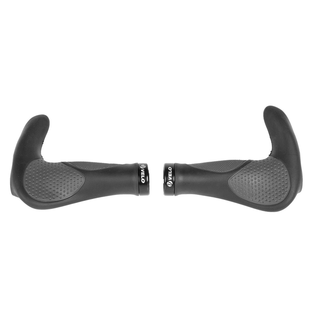Velo handvat ergogel d3 138 mm per set zwart