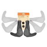 Velo handvat ergogel d3 138 mm per set zwart