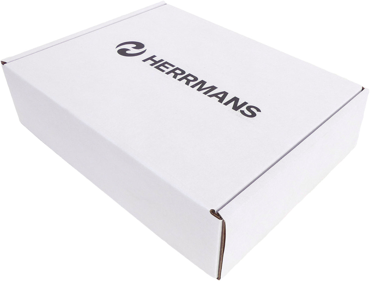 Herrmans handvat ergo 84b 120mm - zwart (werkplaatsverpakking à 30 stuks)