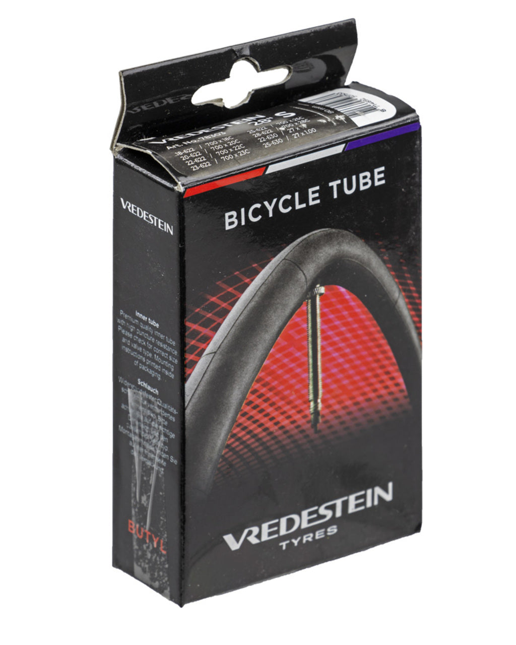 Vredestein Binnenband race 700x18 28c 80mm presta