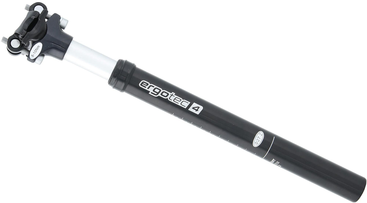 Ergotec verende patent-zadelpen "sp-5.0" susp.seatpost ergotec"sp.5.0"alu, black