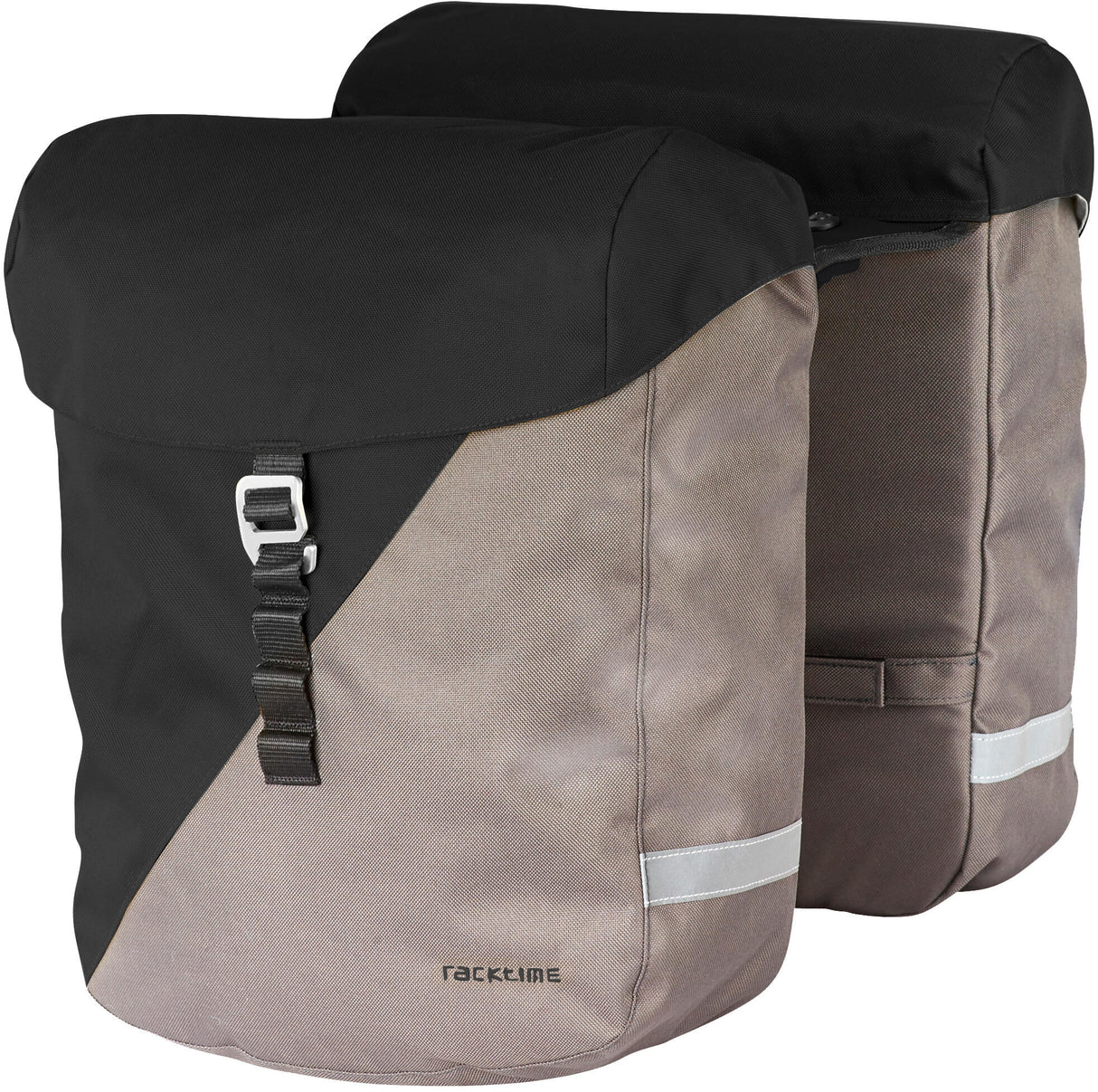 Racktime dubbele tas vida 2.0 dubbele tas vida 2.0 carbon bl. st.zwart
