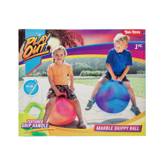Toi-toys skippybal marble, 45cm