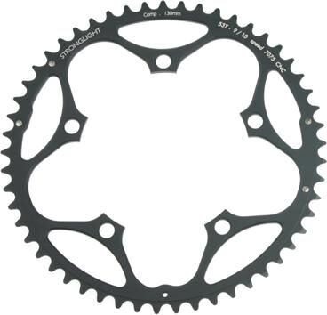Stronglight kettingblad zicral 7075 t6 chain ring strongl.zircal 130mm 51t b