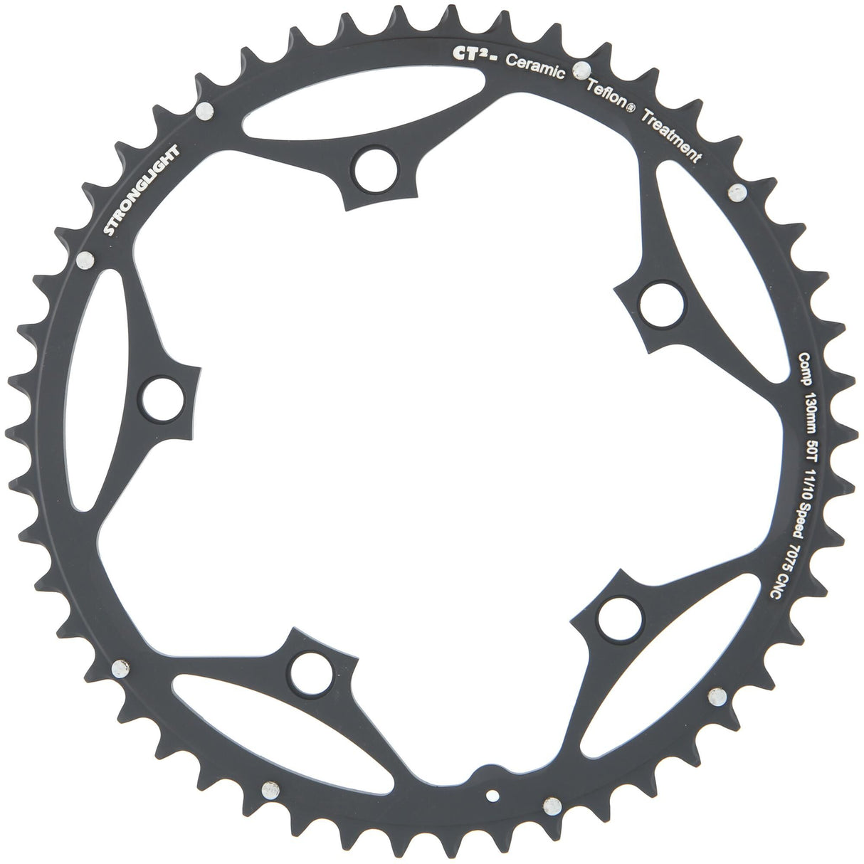 Stronglight kettingblad ct2 chain ring strongl.ct2 cd130mm 50t b