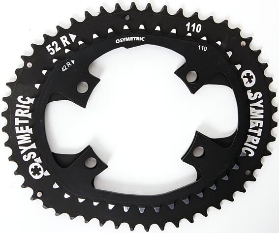 O.symetric kettingblad speciaal cyclo cross chain ring 38 52t kit