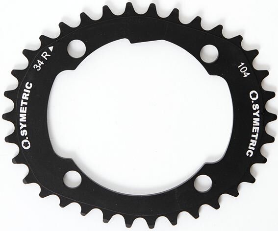 O.symetric kettingblad chain ring 104mm 34t