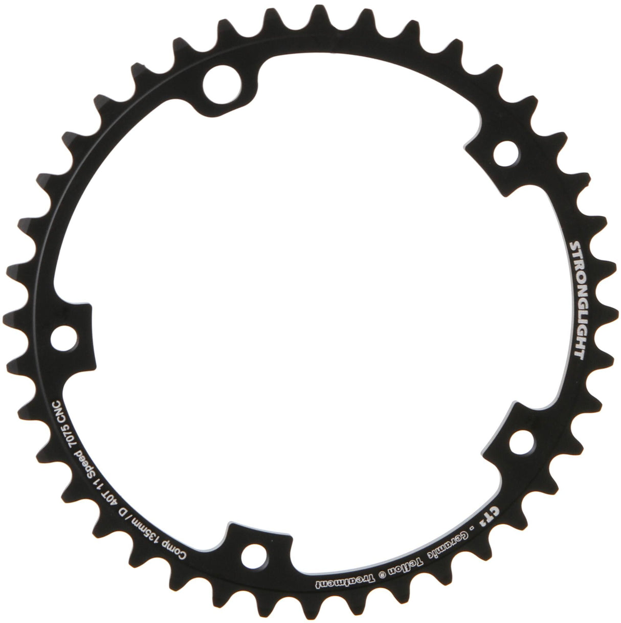 Stronglight kettingblad ct2 chain ring strongl.ct2 44t 135mm campa sr eps