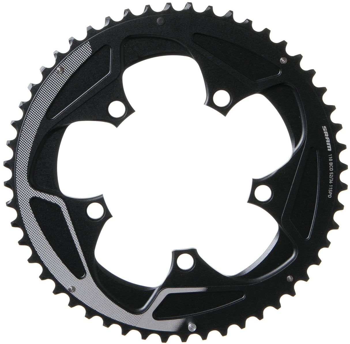 Sram kettingblad road double chain ring roaddoub. 52t sil.