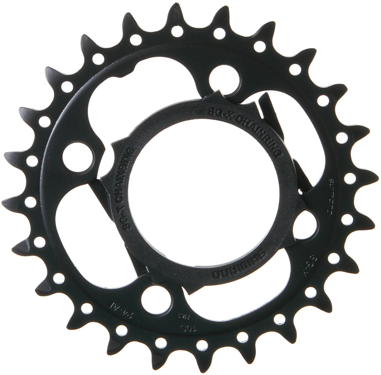 Shimano kettingblad fc-m522 fc-t521 chain ring shim. 24t.4-arm,64mm,t521